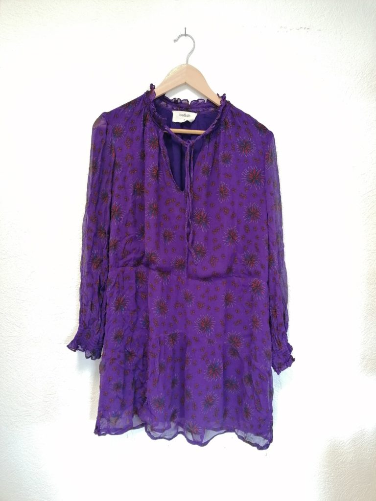 robe violette