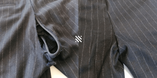 Réparation pantalon : Comment réparer un trou, accroc d'un pantalon